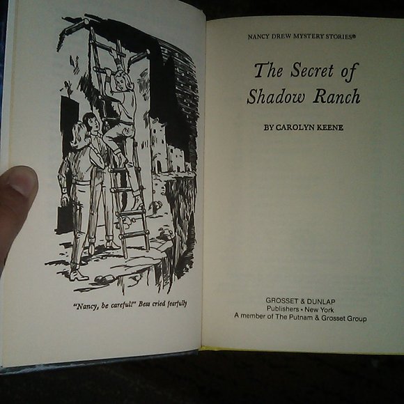 5 Yellow Hard-cover Nancy Drew Detective Series Books Lot. - Picture 9 of 9